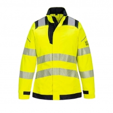 PW3 FR Hi-Vis Women's Work Jacket Yellow/Black