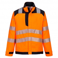 PW3 FR HVO Work Jacket  Orange/Black