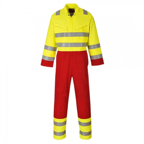 Bizflame Hi-Vis kombinéza žltá