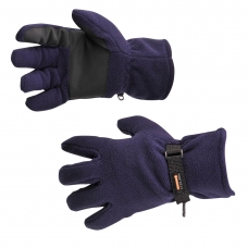 Flisové rukavice tmavo modré Insulatex podšívka
