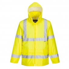 Hi-Vis Rain Jacket Yellow