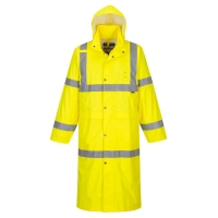 Hi-Vis Rain Coat 122cm  Yellow