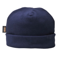Zateplená fleecová čiapka, tm.modrá