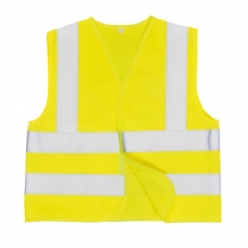 Hi-Vis Junior reflexná vesta  žltá