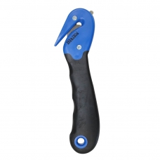 Uzavretý bezpečnostný nôž, modrý