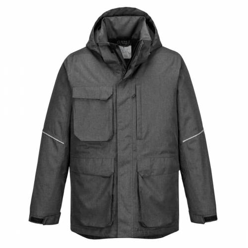 KX3 Parka Jacket Grey Marl