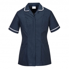 Stretch Classic Care Home Tunic Navy
