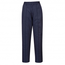 Women's Elasticated Trousers Navy Tall