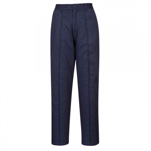 Women's Elasticated Trousers Navy Tall