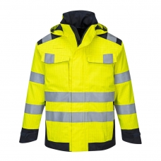 Modaflame Rain Multi Norm Arc Jacket Yellow/Navy
