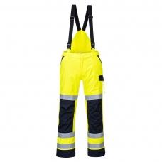 Modaflame Rain Multi Norm Arc Trousers Yellow/Navy