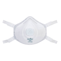 FFP3 Premium Dolomite Respirator (Pk5) White