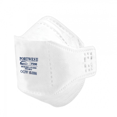 EAGLE FFP3 Dolomite Fold Flat Respirator (Pk20) White