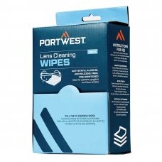 Lens Cleaning Wipes White