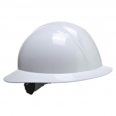 Full Brim Future Helmet   White