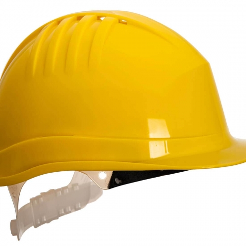 Expertline Safety Helmet (Slip Ratchet) Yellow