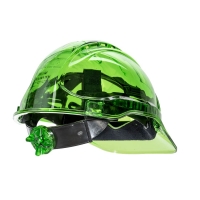 PV60 - Peak View Ratchet Hard Hat Vented Green