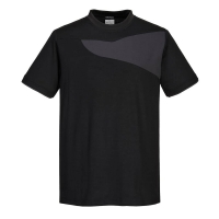 PW2 Cotton Comfort T-Shirt S/S Black/Zoom Grey
