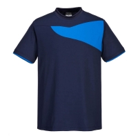 PW2 Cotton Comfort T-Shirt S/S Navy/Royal