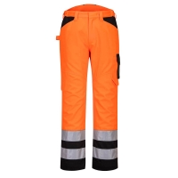 PW2 Hi-Vis Service Trousers Orange/Black