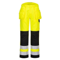 PW2 Hi-Vis Holster Pocket Trousers Yellow/Black