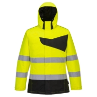 PW2 Hi-Vis Winter Jacket Yellow/Black