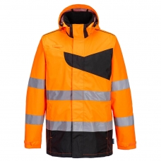PW2 Hi-Vis Rain Jacket Orange/Black