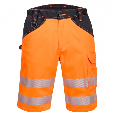 PW3 Hi-Vis Shorts Orange/Black