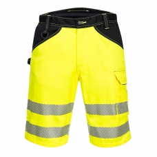 PW3 Hi-Vis Shorts Yellow/Black