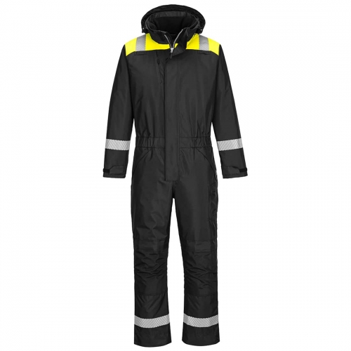 PW3 Winter Coverall Black/Yellow