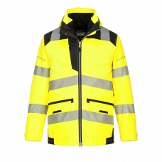 PW3 Hi-Vis Breathable 5-in-1 Jacket Yellow/Black