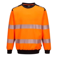 PW3 Hi-Vis Sweatshirt Orange/Black