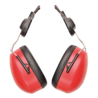Endurance Clip-On Ear Defenders Red