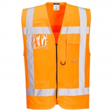 RWS Hi-Vis Executive Vest  Orange