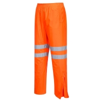 Hi-Vis Rain Traffic Trousers Orange
