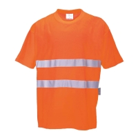 Hi-Vis Cotton Comfort T-Shirt S/S  Orange