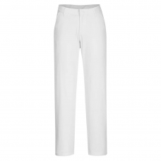 WX2 Eco Women's Stretch Slim Chino Trousers White