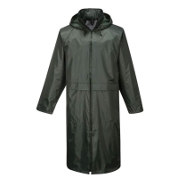 S438 - Classic Rain Coat Olive Green