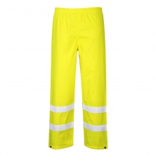 Hi-Vis Rain Traffic Trousers Yellow Tall