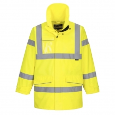 Hi-Vis Extreme Rain Jacket  Yellow