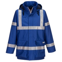 Bizflame Rain Anti-Static FR Jacket Royal Blue