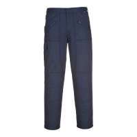 Stretch Action Trousers Navy
