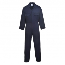Euro Work Cotton Coverall Navy Tall