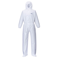 ST41 - BizTex Microporous Coverall with Boot Covers Type 5/6 White