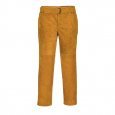 Leather Welding Trousers Tan