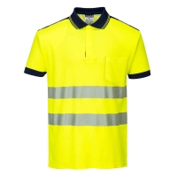 PW3 Hi-Vis Polo-tričko, žlté