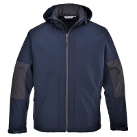 Softshell with Hood (3L) Navy