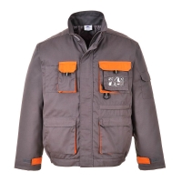 TX18 - Portwest Texo Contrast Jacket - Lined Grey