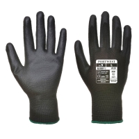 VA120 - Automatové PU dlaňové rukavice, čierne