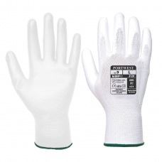 Vending PU Palm Glove White